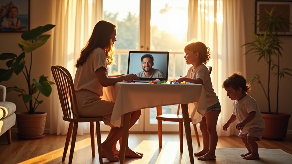 remote work affects family dynamics