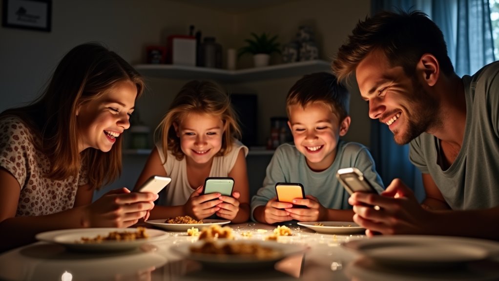 social media influences family interactions