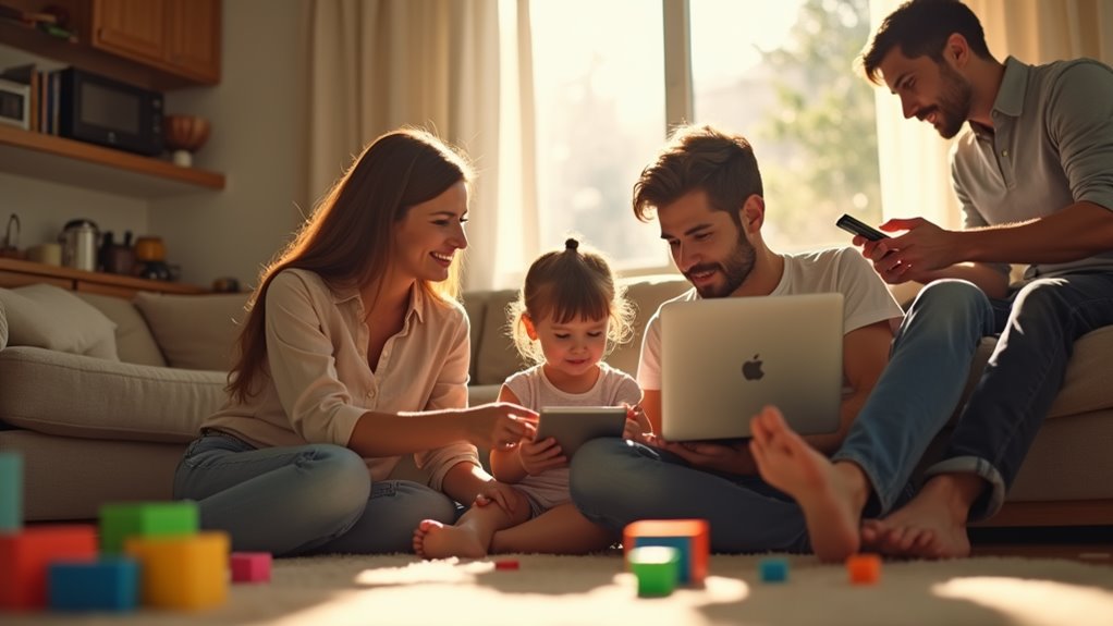 technology enhancing family integration